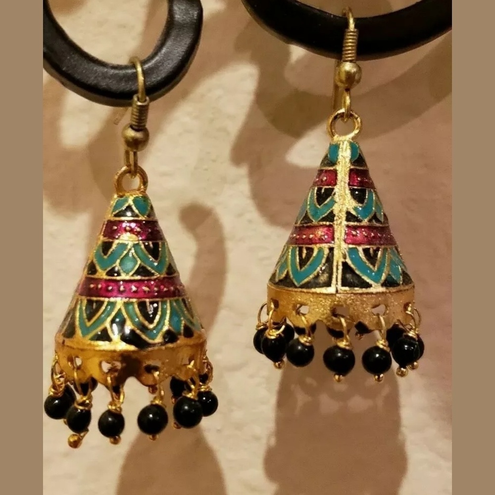 Bollywood style pairs earrings new condition